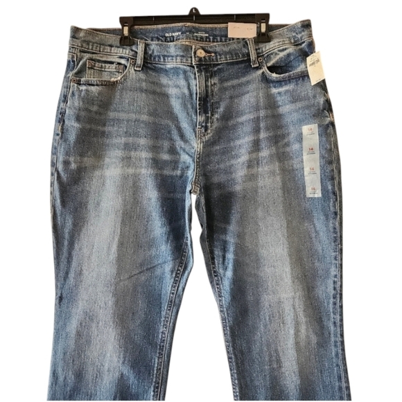 75 NWT OLD NAVY BOYFRIEND JEANS WOMEN'S PLUS SIZE 14 - Picture 6 of 12